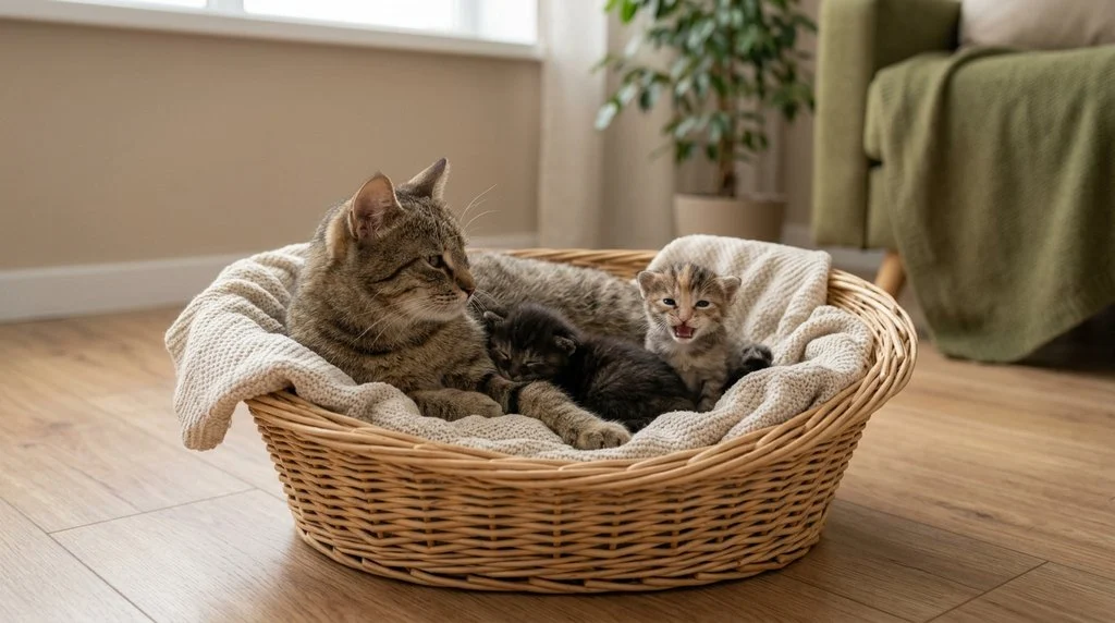 Por Que Os Gatos Miam Filhote E Mae